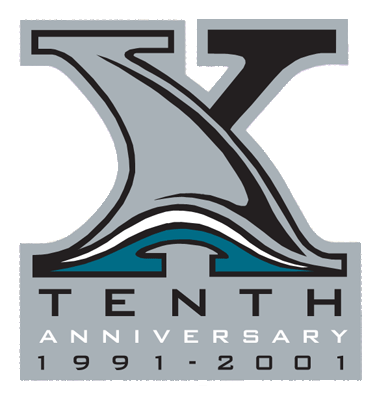 San Jose Sharks 2001 Anniversary Logo iron on transfers for clothing version 2